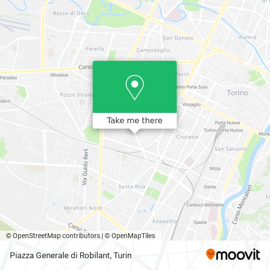 Piazza Generale di Robilant map