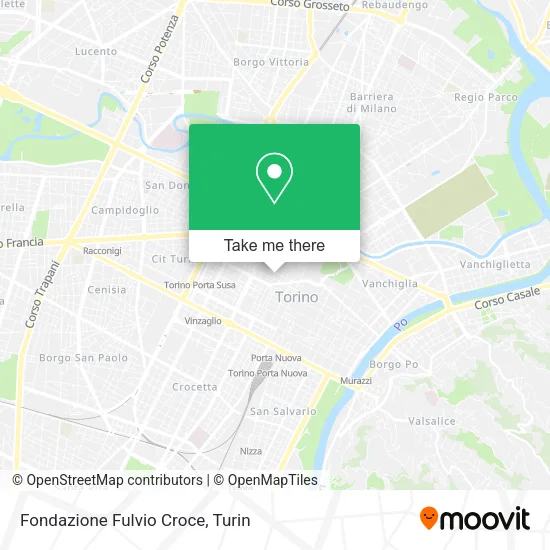 Fondazione Fulvio Croce map