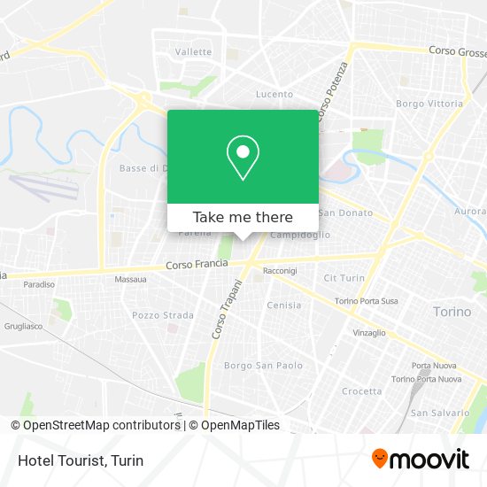 Hotel Tourist map