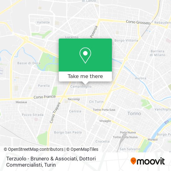 Terzuolo - Brunero & Associati, Dottori Commercialisti map