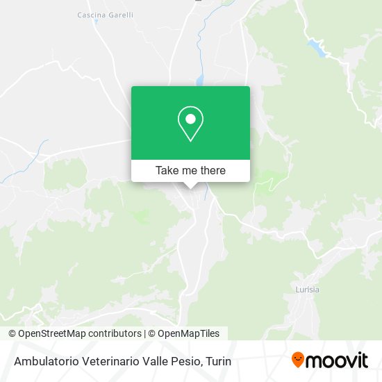 Ambulatorio Veterinario Valle Pesio map