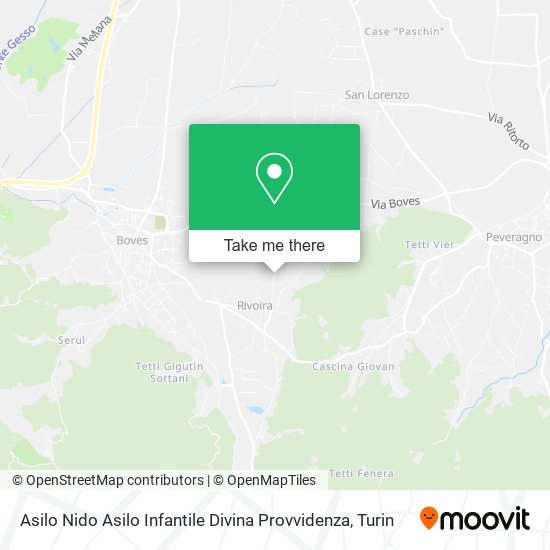 Asilo Nido Asilo Infantile Divina Provvidenza map