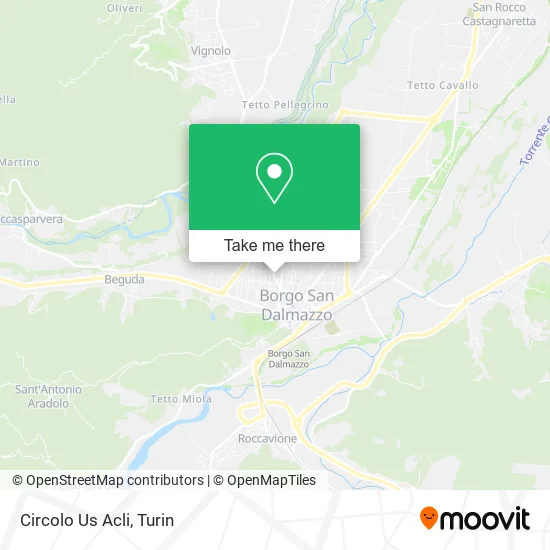 Circolo Us Acli map