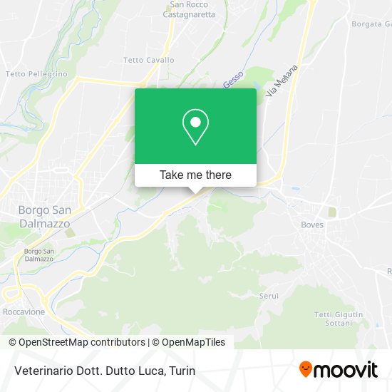 Veterinario Dott. Dutto Luca map