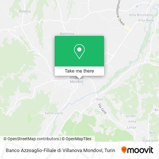 Banco Azzoaglio-Filiale di Villanova Mondovì map