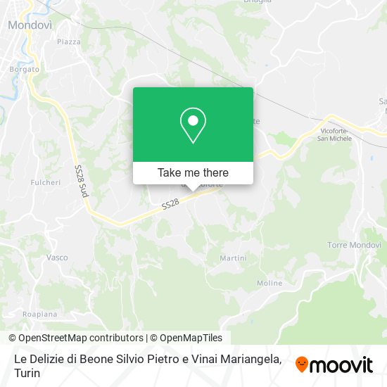 Le Delizie di Beone Silvio Pietro e Vinai Mariangela map