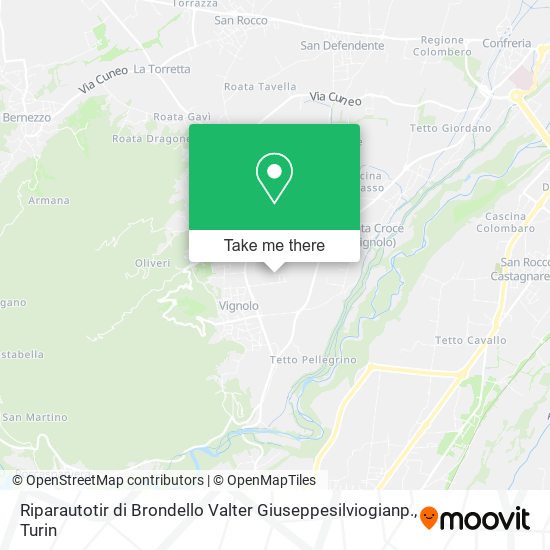 Riparautotir di Brondello Valter Giuseppesilviogianp. map