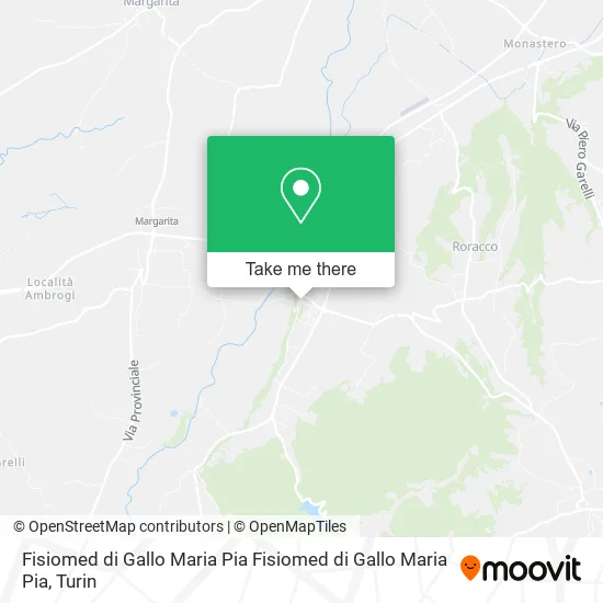 Fisiomed di Gallo Maria Pia Fisiomed di Gallo Maria Pia map