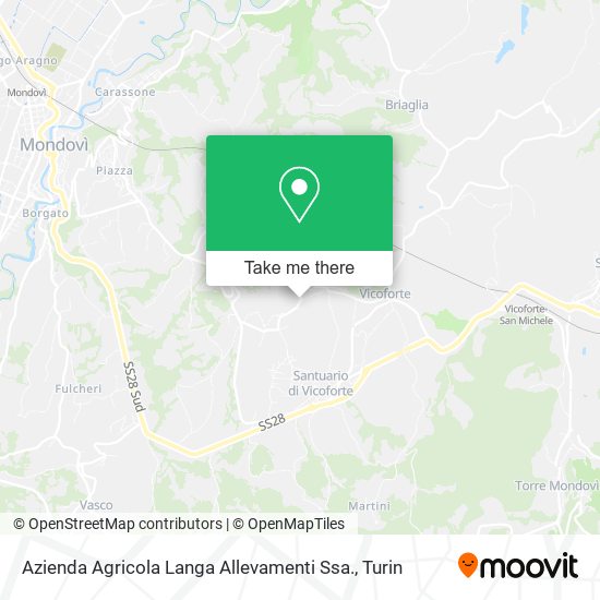 Azienda Agricola Langa Allevamenti Ssa. map