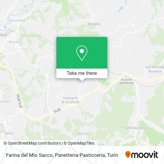 Farina del Mio Sacco, Panetteria-Pasticceria map