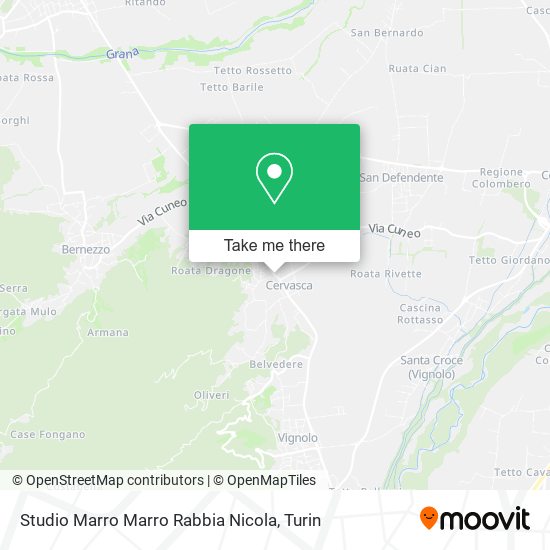 Studio Marro Marro Rabbia Nicola map