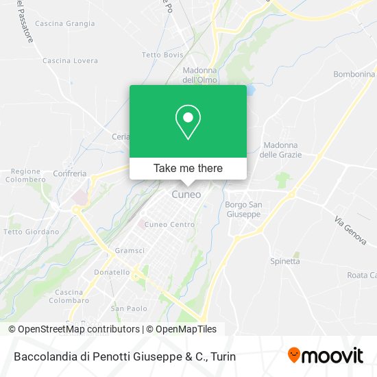 Baccolandia di Penotti Giuseppe & C. map