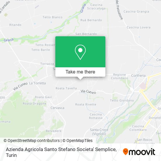 Azienda Agricola Santo Stefano Societa' Semplice map