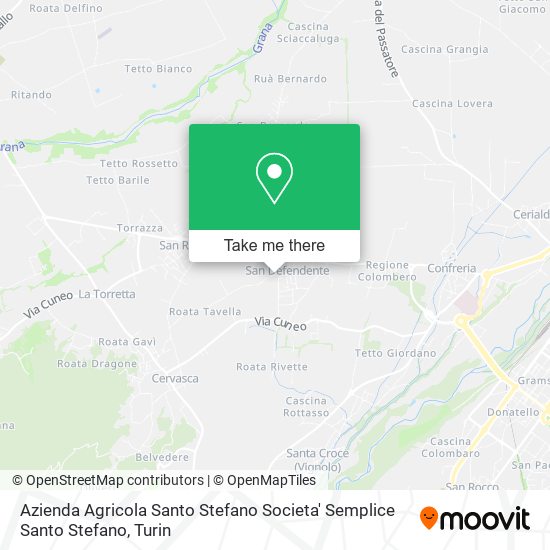 Azienda Agricola Santo Stefano Societa' Semplice Santo Stefano map