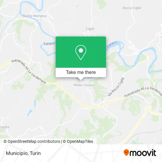 City Hall map