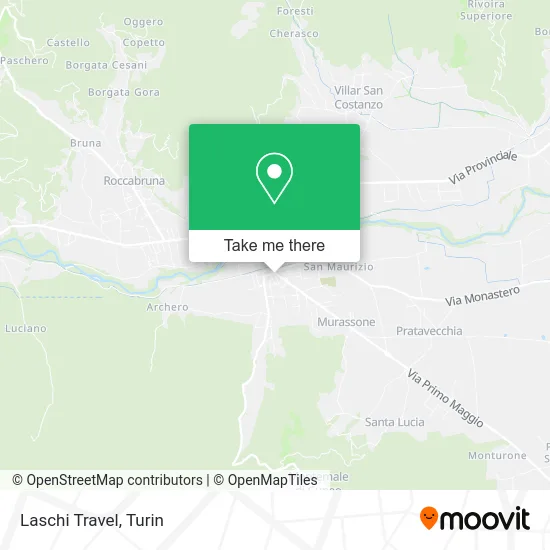 Laschi Travel map