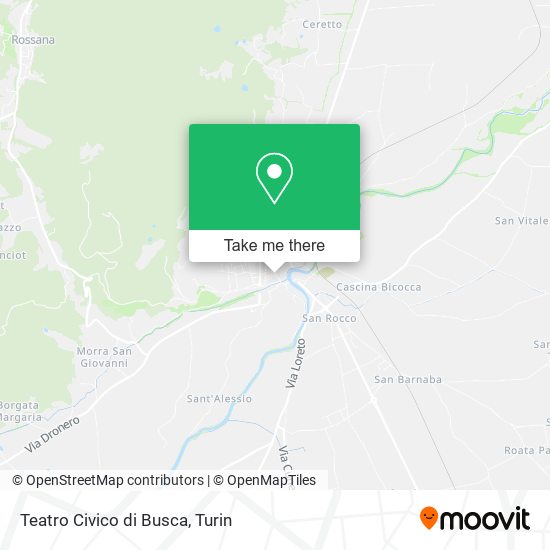 Teatro Civico di Busca map