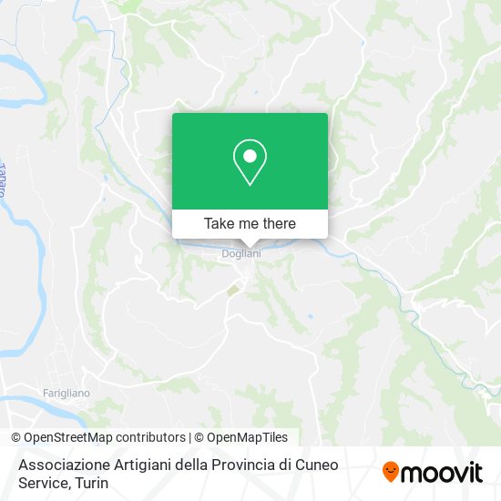Associazione Artigiani della Provincia di Cuneo Service map