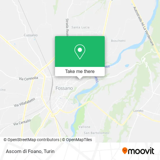 Ascom di Foano map