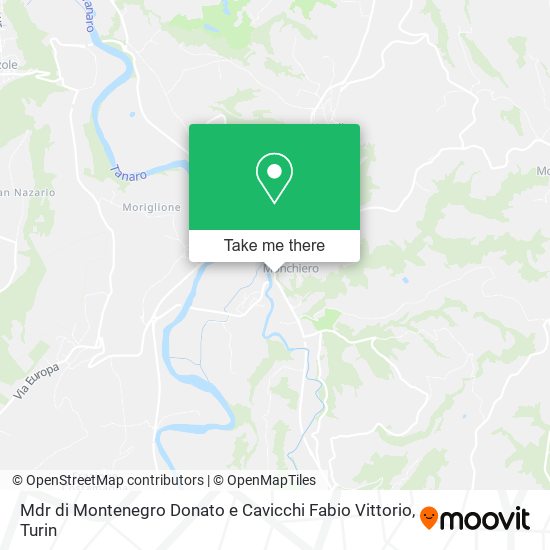 Mdr di Montenegro Donato e Cavicchi Fabio Vittorio map