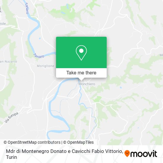 Mdr di Montenegro Donato e Cavicchi Fabio Vittorio map