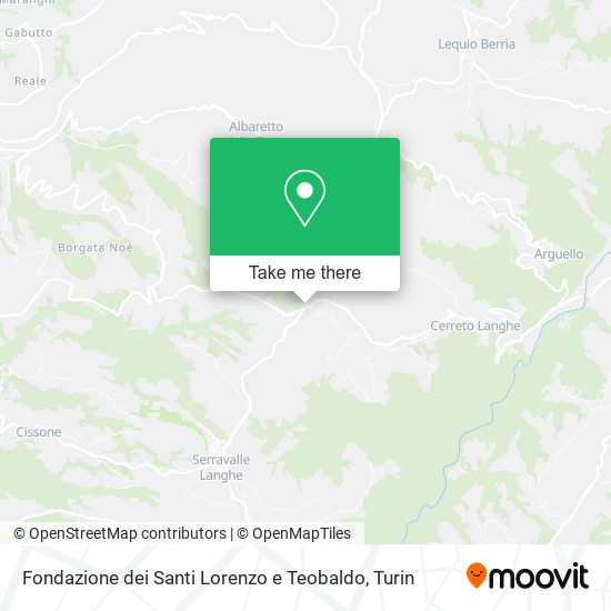 Fondazione dei Santi Lorenzo e Teobaldo map