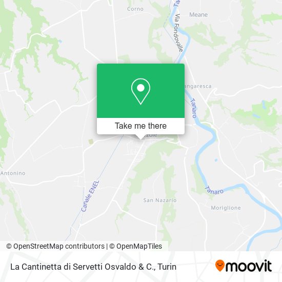 La Cantinetta di Servetti Osvaldo & C. map