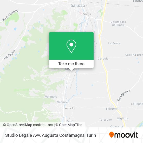 Studio Legale Avv. Augusta Costamagna map