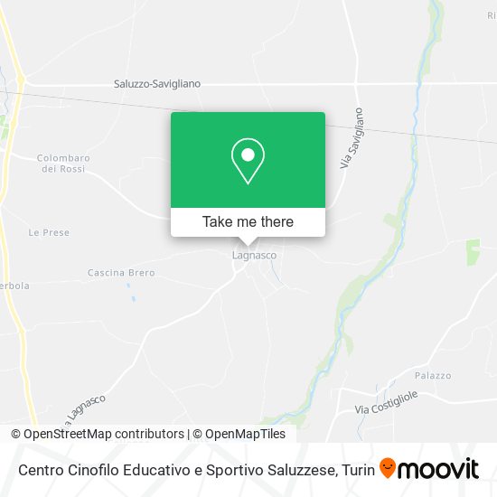 Centro Cinofilo Educativo e Sportivo Saluzzese map