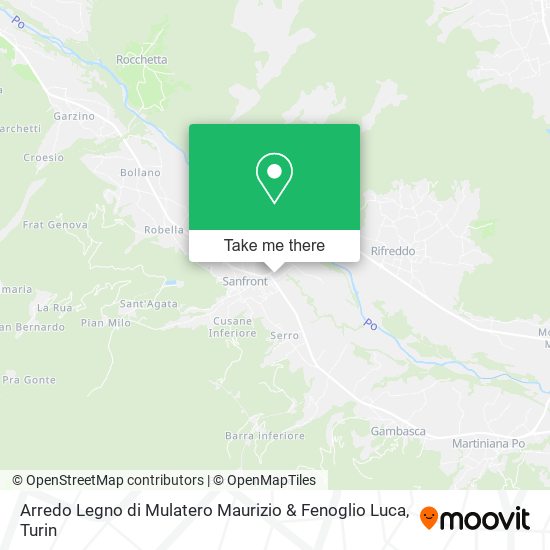 Arredo Legno di Mulatero Maurizio & Fenoglio Luca map