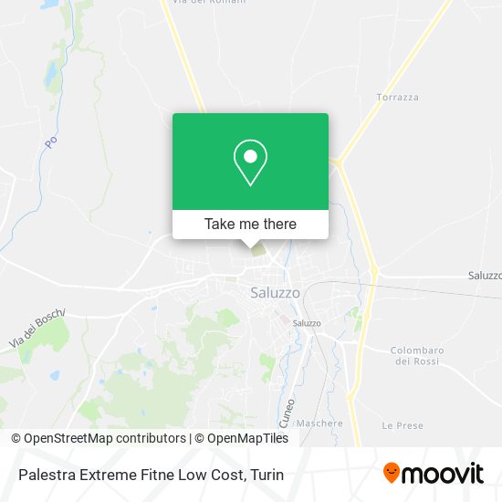 Palestra Extreme Fitne Low Cost map
