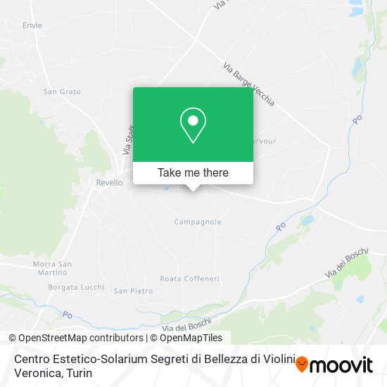 Centro Estetico-Solarium Segreti di Bellezza di Violini Veronica map