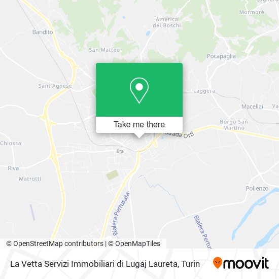 La Vetta Servizi Immobiliari di Lugaj Laureta map