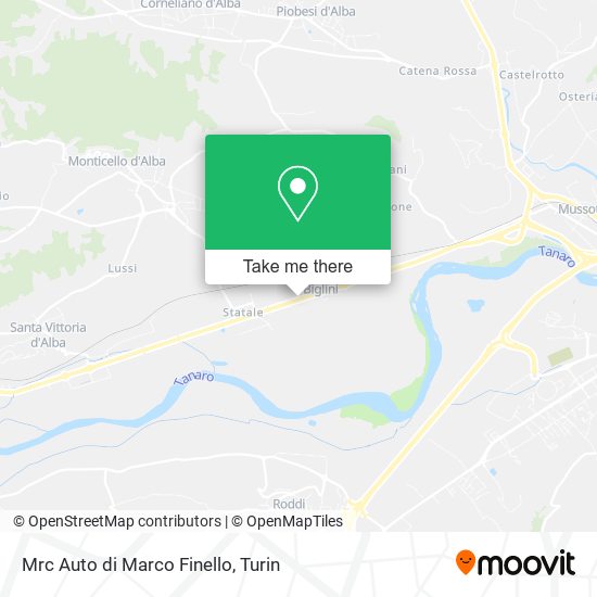 Mrc Auto di Marco Finello map