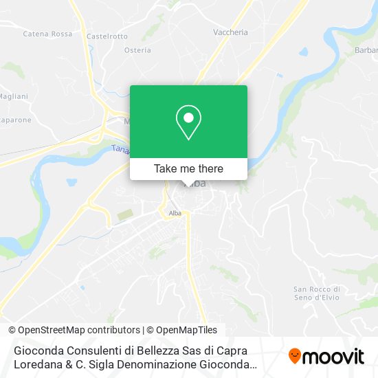 Gioconda Consulenti di Bellezza Sas di Capra Loredana & C. Sigla Denominazione Gioconda Consulenti map