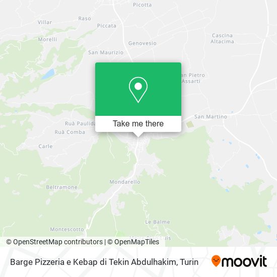 Barge Pizzeria e Kebap di Tekin Abdulhakim map