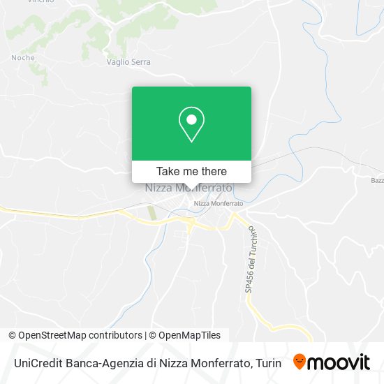 UniCredit Banca-Agenzia di Nizza Monferrato map