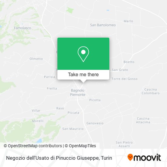 Negozio dell'Usato di Pinuccio Giuseppe map