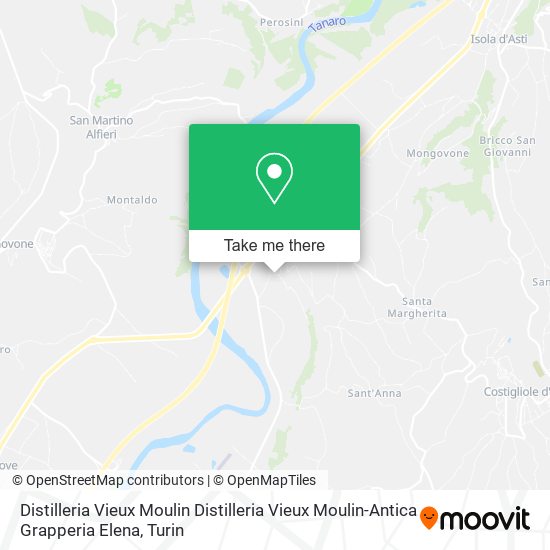 Distilleria Vieux Moulin Distilleria Vieux Moulin-Antica Grapperia Elena map
