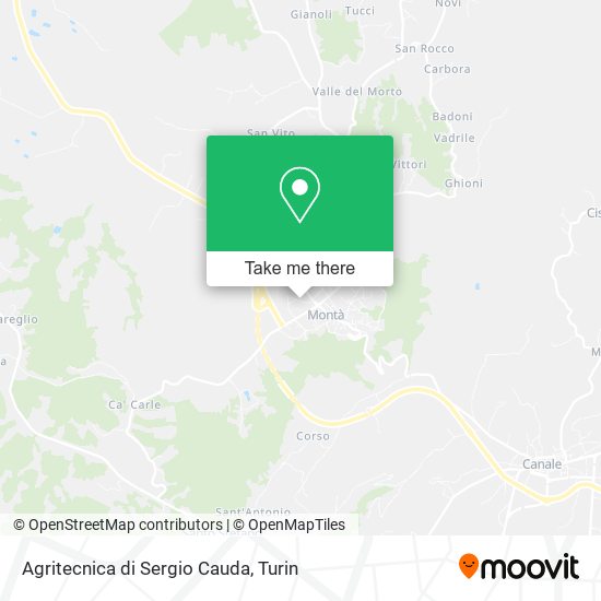 Agritecnica di Sergio Cauda map
