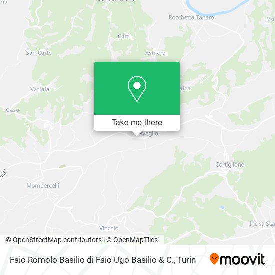 Faio Romolo Basilio di Faio Ugo Basilio & C. map