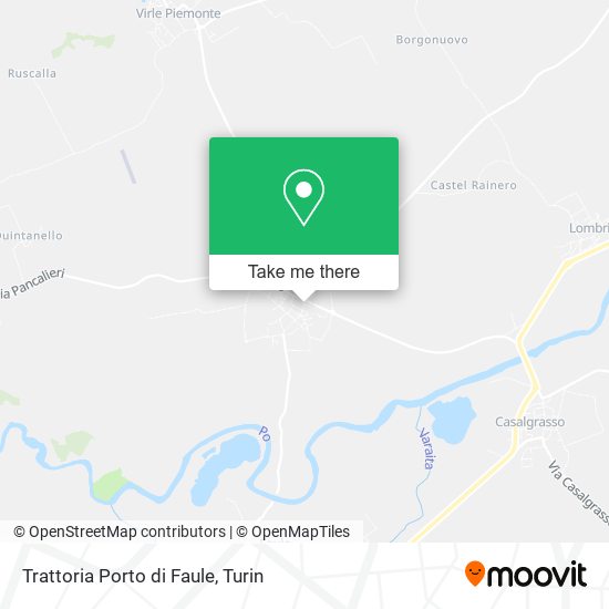 Trattoria Porto di Faule map