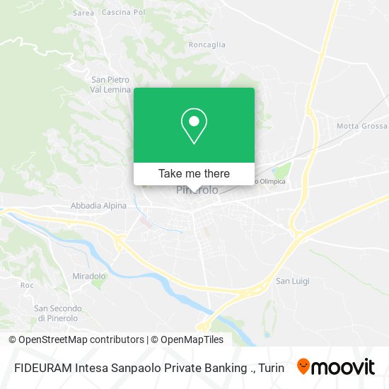 FIDEURAM Intesa Sanpaolo Private Banking . map