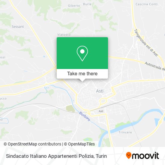 Sindacato Italiano Appartenenti Polizia map