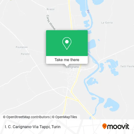 I. C. Carignano-Tappi Street map