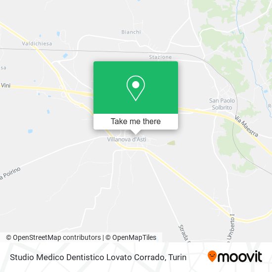 Studio Medico Dentistico Lovato Corrado map