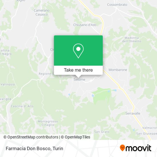 Farmacia Don Bosco map