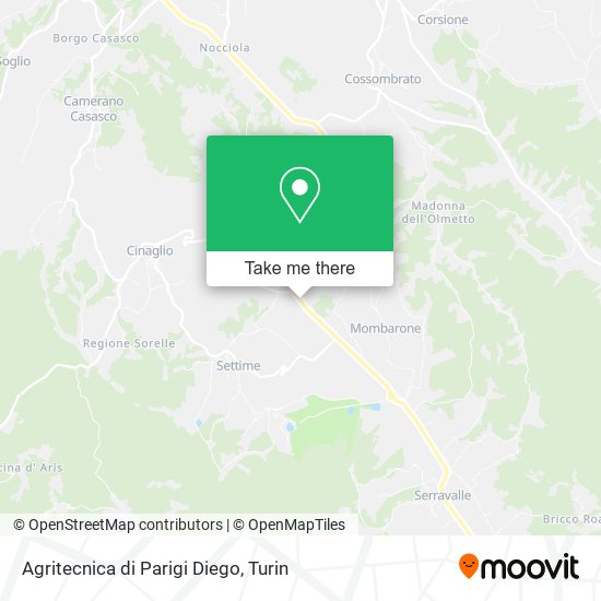 Agritecnica di Parigi Diego map