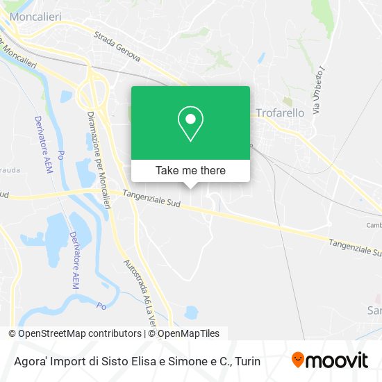 Agora' Import di Sisto Elisa e Simone e C. map