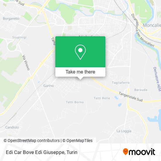 Edi Car Bove Edi Giuseppe map